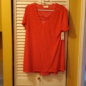 NWT Red tunic